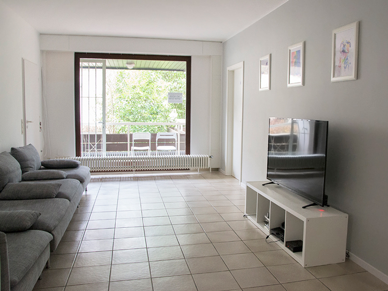 Living room in a coliving house Luxembourg Cents