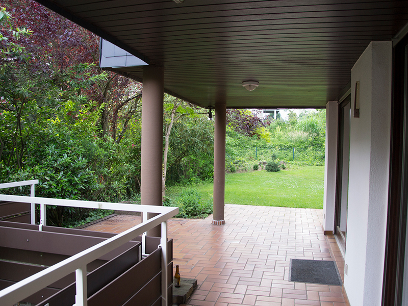 Terrace and garden in a shared house Luxembourg Cents