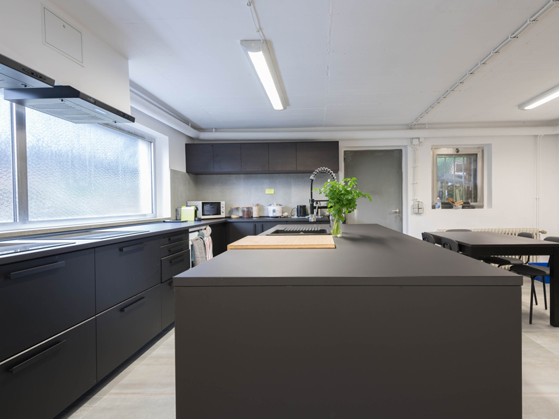 Kitchen in a coliving Luxembourg