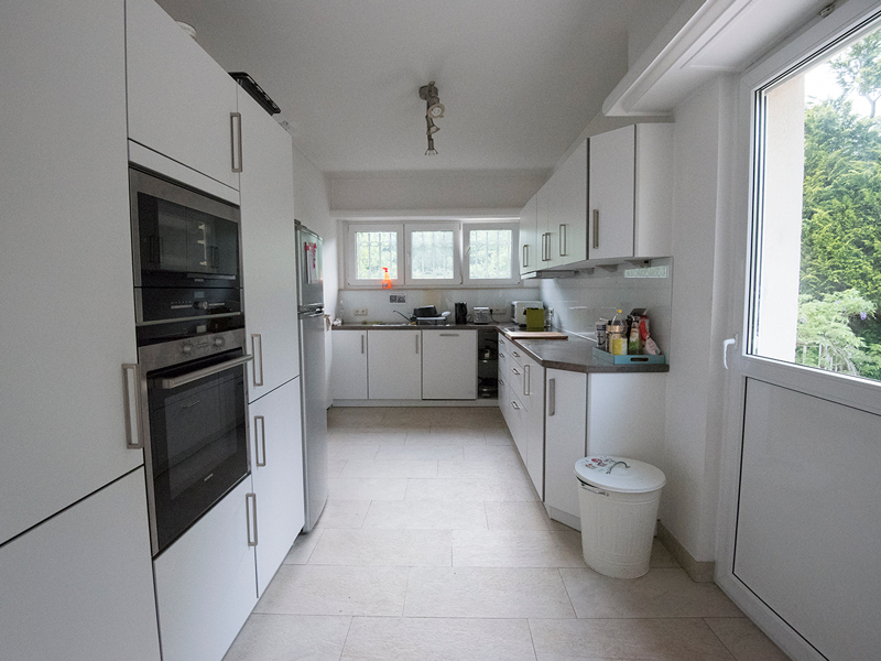 Luxembourg shared house kitchen interior