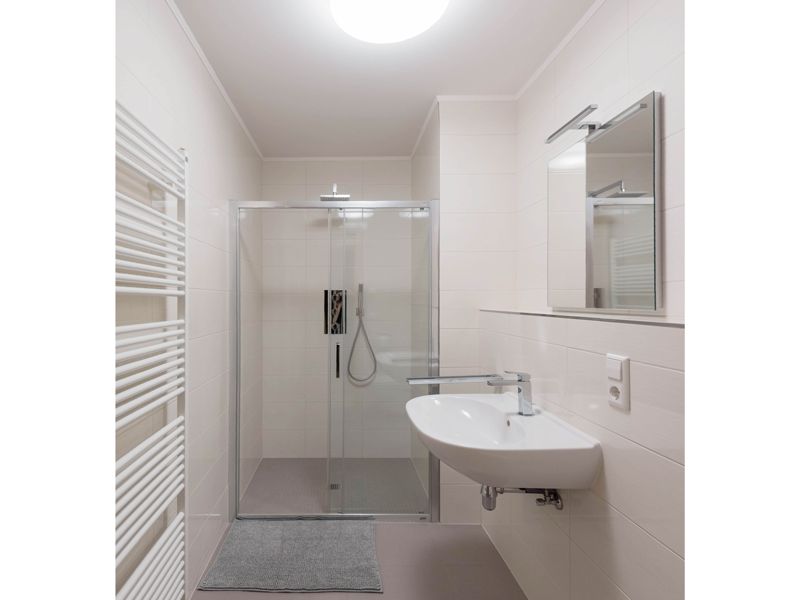 Bathroom interior in a shared house Luxembourg