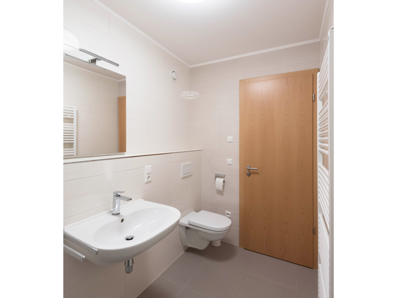 Bathroom interior in a shared house Luxembourg