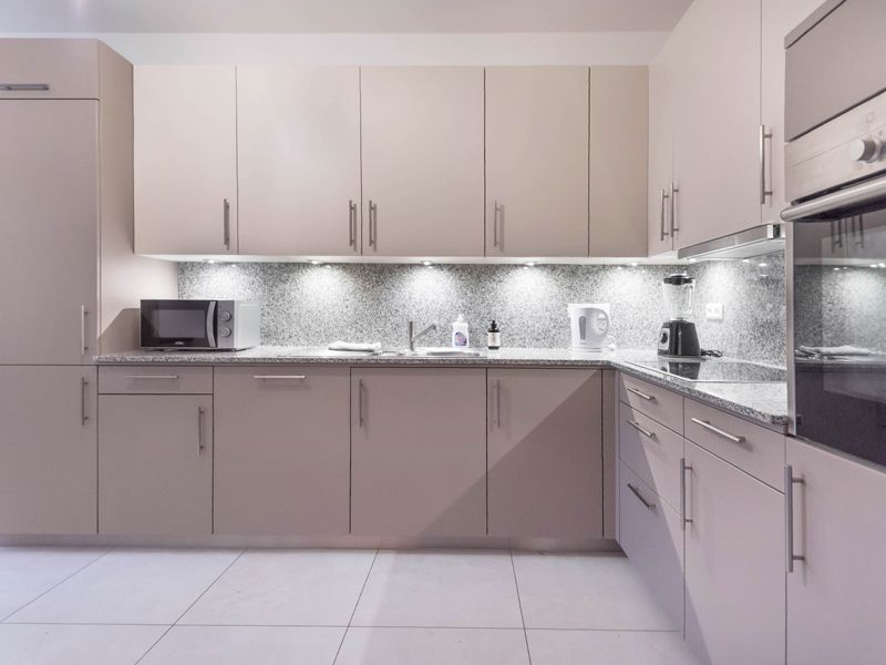 Kitchen interior in a shared house Luxembourg