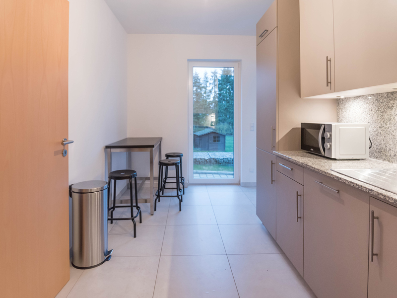 Kitchen interior in a shared house Luxembourg