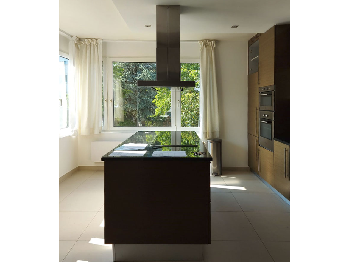 kitchen in a shared apartment luxembourg belair