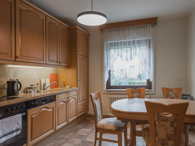 Kitchen interior in a shared house Luxembourg
