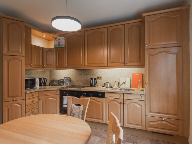 Kitchen interior in a shared house Luxembourg